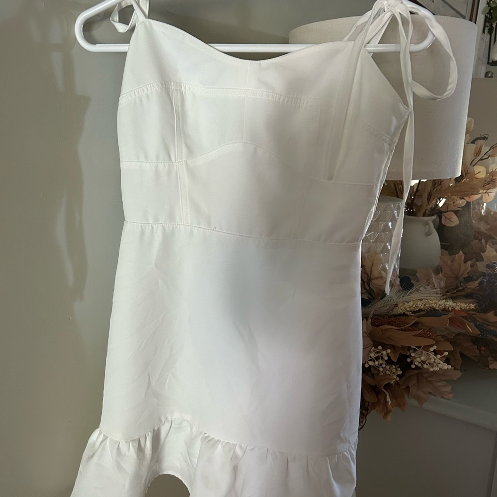 White Mini Dress